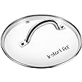 Instant Pot Tempered Glass Lid, 7.6-In, Mini 3-Qt, , Cooking Pot Lid, Stainless Steel Handle and Rim, Clear